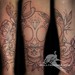 Tattoos - Traditional Sugar Skull Sleeve In progress - 52372